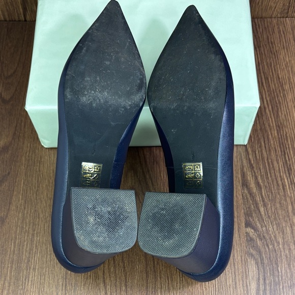 🔥🔥🔥Jeffrey Campbell Blue  Hourglass Pointed Toe Pump Size: 9🔥🔥🔥 - Picture 7 of 16